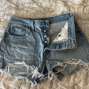 Levi 501 Cutoff Jean Shorts